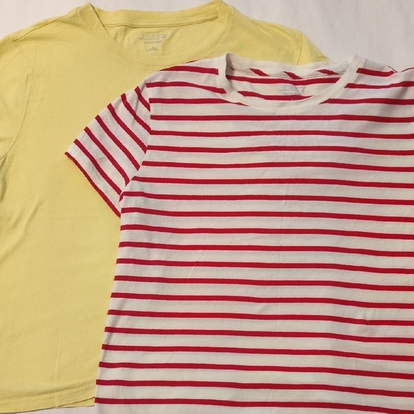J. Crew Tops - J. Crew 100% Cotton Short-Sleeve Tee 2-Pack